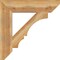 Ekena Millwork Balboa Slat Rough Sawn Bracket, Western Red Cedar, 6"W x 30"D x 30"H BKT06X30X30BOA06RWR - alternate 4